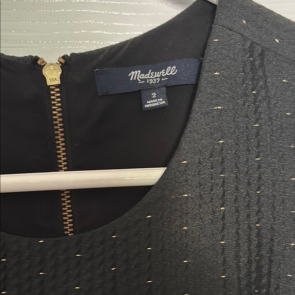 Madewell Black Sleeveless Dress - Picture 6 of 7